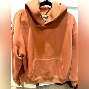 Rust hoodie from Vici